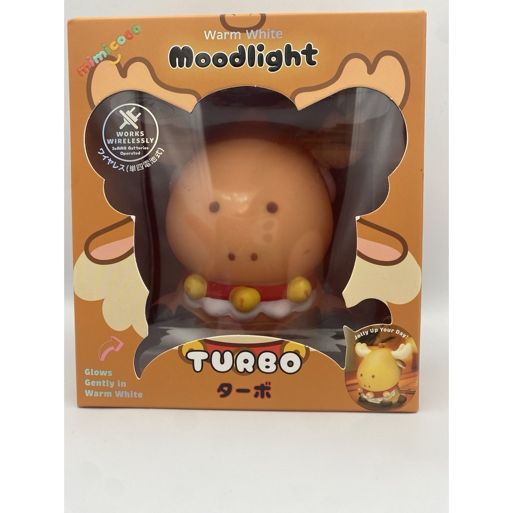 "Turbo"Mood Light"Mimicoco"Warm White Wireless Night Light‎ ×3 AAA Portable
